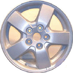 Dodge Nitro Wheel ALY2301 Silver Machined w/ Flange Groove